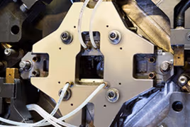 Die casting machine open