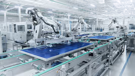 Automated processes in a manufacturing facility